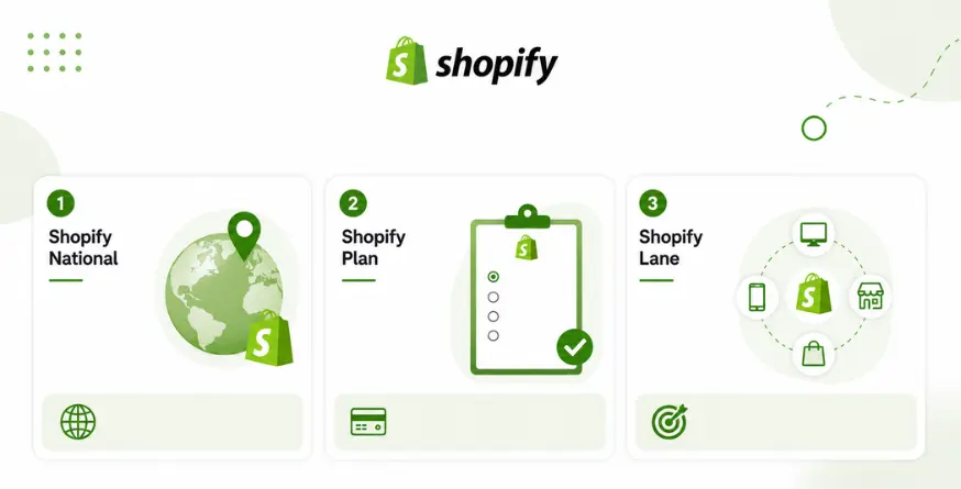 shopify national, Shopify plan,Shopify lane.