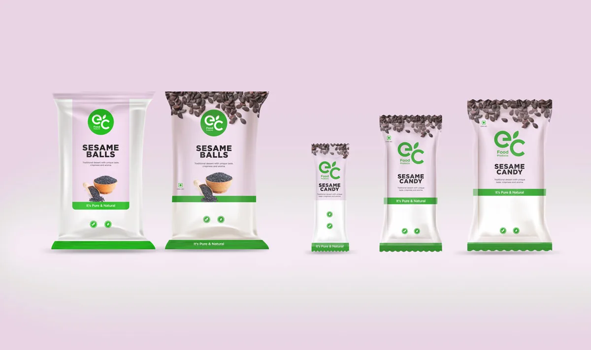 ec foods package design