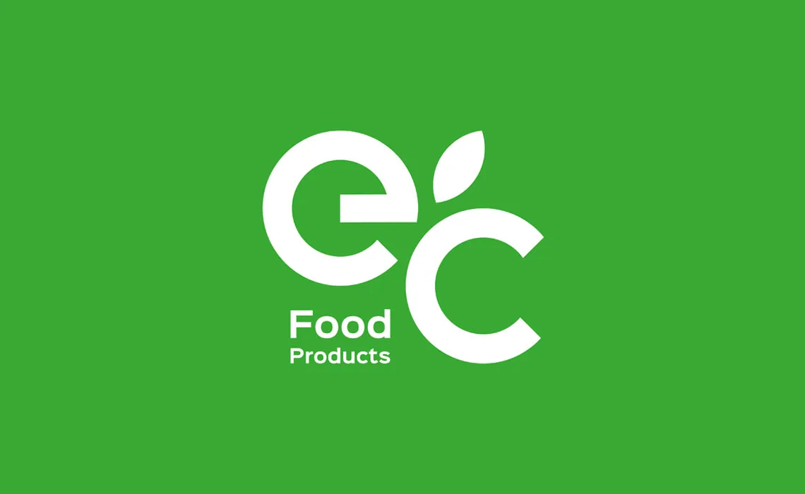 ec foods logo design