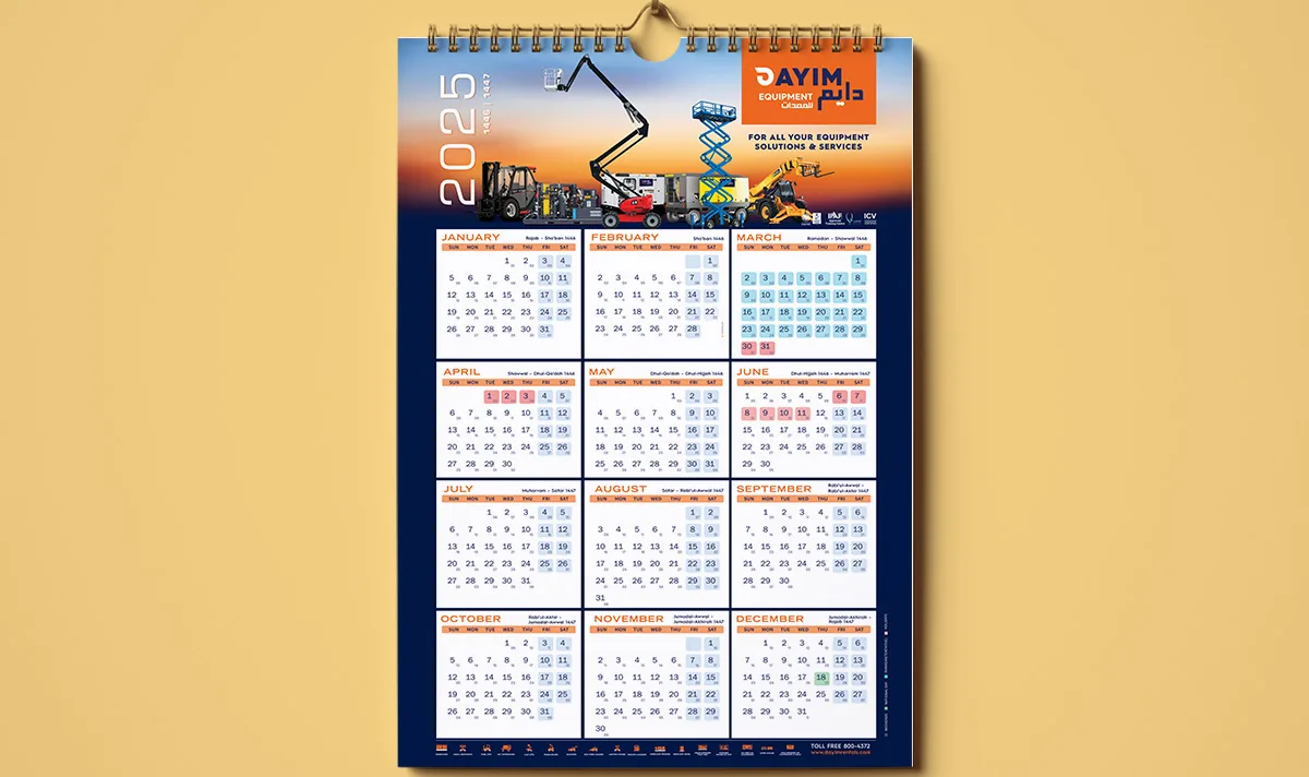 Dayim calender