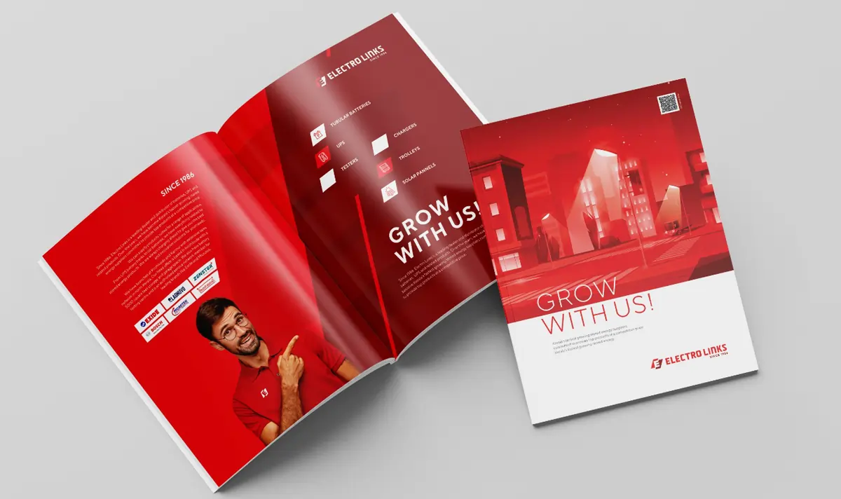electrolinks brochure design