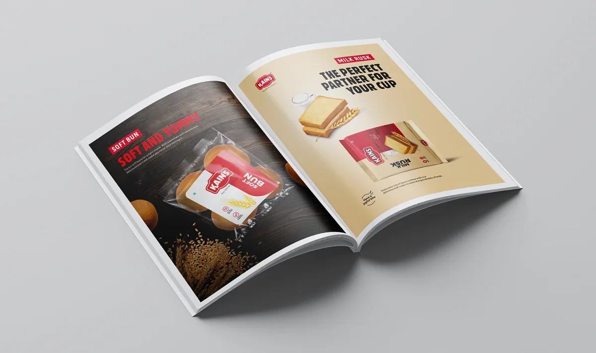 Kains cake package design