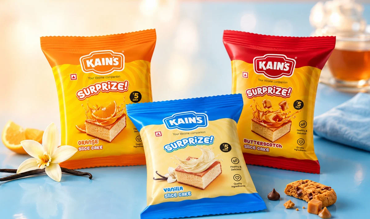 Kains cake package design