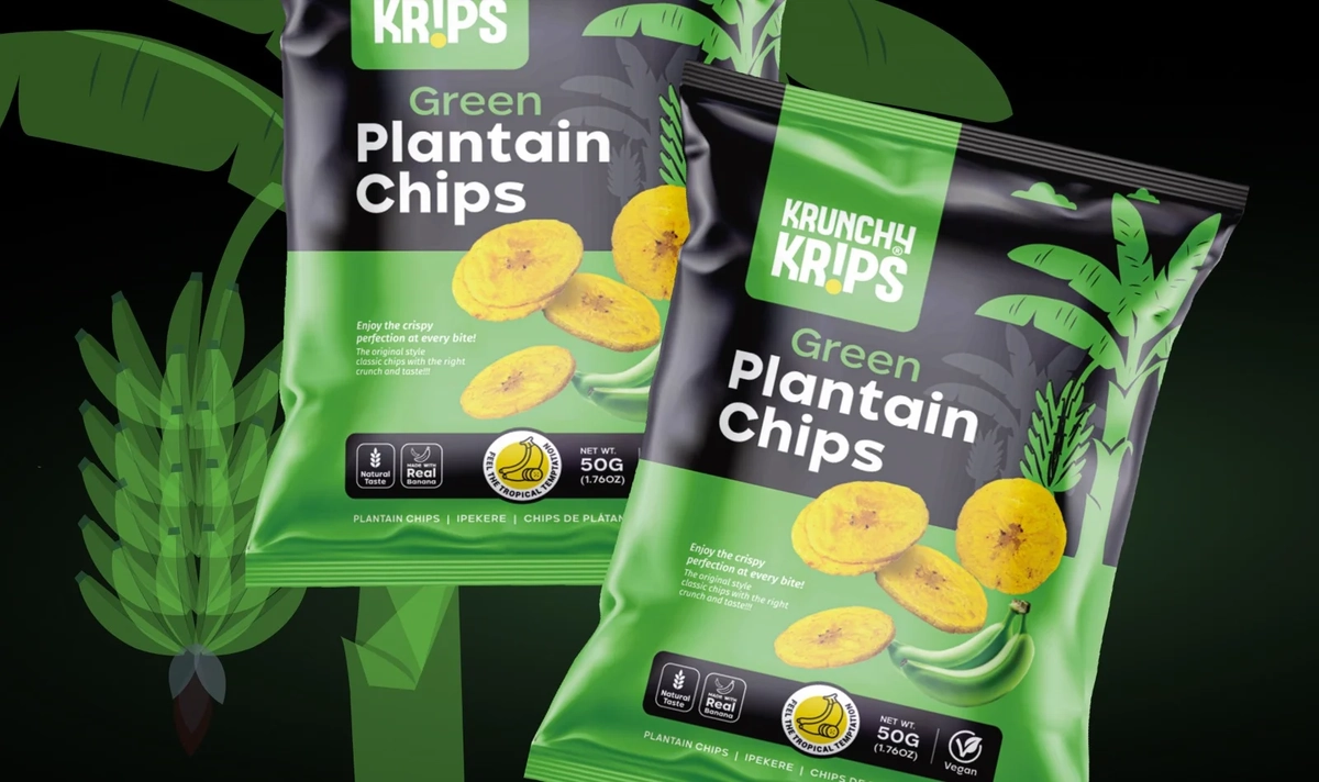 krunchy krips package design