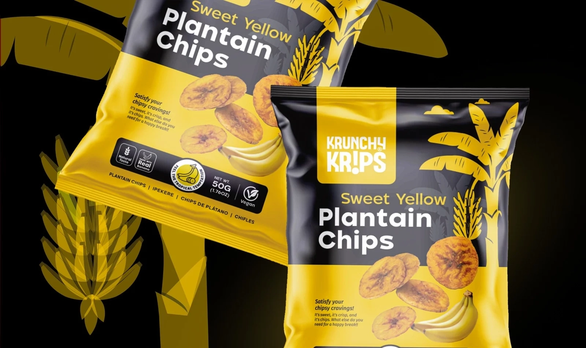 krunchy krips package design