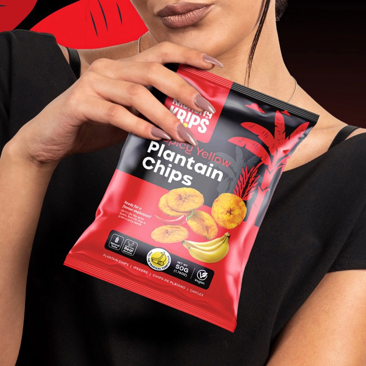 krunchy krips package design