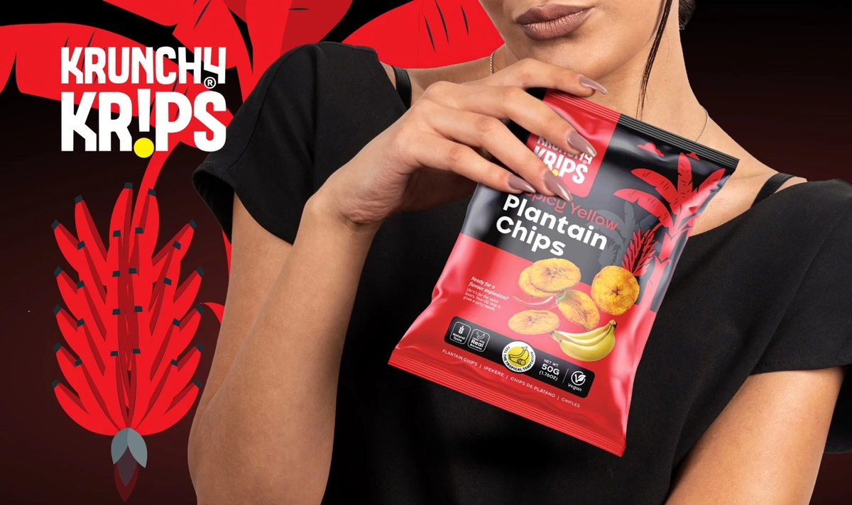 krunchy krips package design