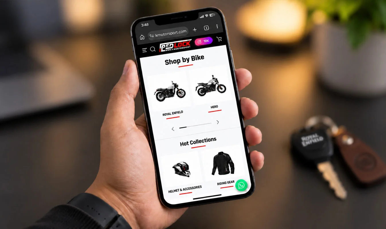 pedlockmotorsport phone tab view