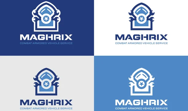 Maghrix logo design