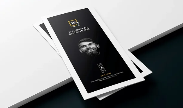 w7 salon rate card