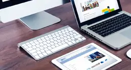 crett website ui/ux displayed in different devices