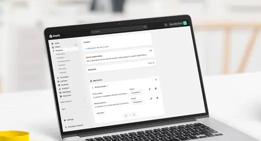 Shopify features